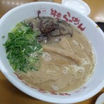 九州筑豊ラーメン 山小屋 ミスターマックス日向店 - 豚骨ラーメン(チャーシュー抜き)