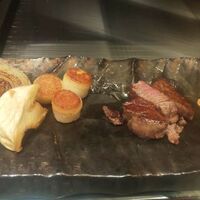 鉄板焼 風雅 - ステーキと焼き野菜