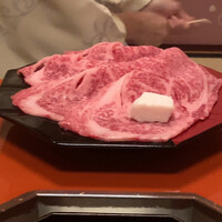 三嶋亭 本店 - すき焼き用のお肉〜♡