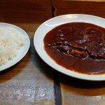 洋食の店 自由軒 - タンシチューとライス中