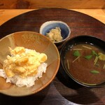 江戸前晋作 - 天バラ（大星 かき揚げ）