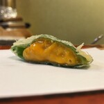 江戸前晋作 - 北海道 浜中町 養殖 雲丹の大葉巻