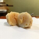 江戸前晋作 - 昆布締めの小柱