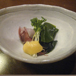 泰もと - 蛍烏賊の酢味噌和え