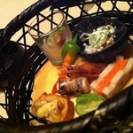 庭園の宿 石亭 - 前菜