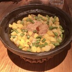 酒井商会 - 栗と塩角煮の土鍋ご飯