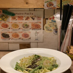 ナナイロパスタ - ［前回の限定］塩レモンジェノベーゼ。