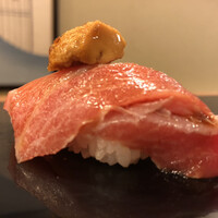 寿司処 かい原 - とろ❤️泡醤油で