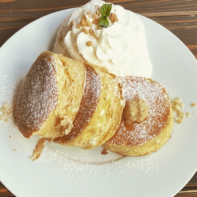 ツクバパンケーキカフェ つくば パンケーキ 食べログ