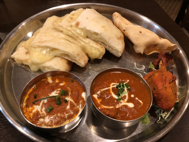 Go To Eat 対象で 長男と2人 男同士のインドカレー対決 By 筋肉痛 ガンディーパレス Jr尼崎駅前店 尼崎 ｊｒ インドカレー 食べログ