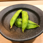 Sushidokoro Tsunoda - 枝豆