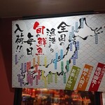 海都本店 - 店内看板