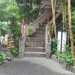 京かのこ - お店の階段