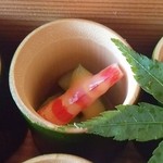 京かのこ - 海老とアスパラ・・・・