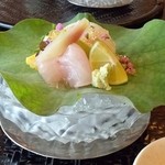 京かのこ - お造り　ぐじ