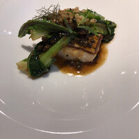 フランス料理 ル・クール - サワラのポワレ 焦がしバターとケッパーのソース