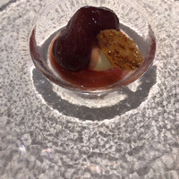 フランス料理 ル・クール - イチジクのコンポート