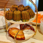 隠れ家ダイニング ソラマ - 抹茶のティグレ、ブルーチーズのケーキ、タルトポワール