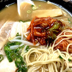 炭火焼肉 敏 - キムチラーメン　800円