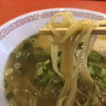 金龍ラーメン - 麺