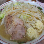 ラーメン二郎 - にんにくW＆からめ