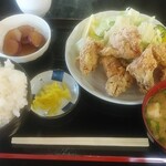 彩葉茶屋 - 日替わりA定食（唐揚げ）