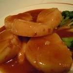 龍天門 - ランチのホタテ