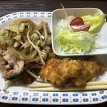 居喰処 光 - 2020/11/10
      本日の日替り 肉野菜炒め定食 イカフライ添え 500円
      
