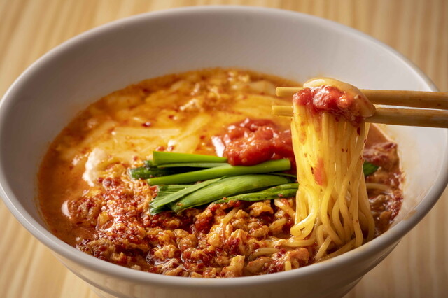 辛麺屋 輪 - 福島（ラーメン）の写真