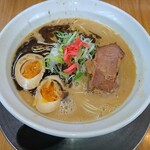 ラーメン 猪や - 黒とんこつ