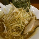 麺屋 御神本 - ネギ味噌味玉ラーメン