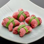 米沢牛・焼肉 さかの - 肉汁ねぎタン