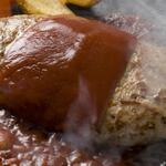 米沢牛・焼肉 さかの - ハンバーグ