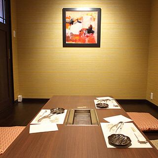 完全個室の落ち着いた和空間。様々なシーンでご利用いただけます