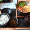 Don Tei - 豚チゲ鍋膳(肉大盛)880円+税