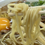 いのたに - もちもち、つるつるの中太ストレート麺