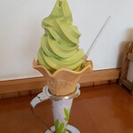 お茶の里 きらら - 抹茶ソフト