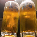 六傳屋 - 生ビール