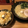 Ichikakuya - ラーメン 醤油（並）￥740+ネギチャ丼セット￥260。