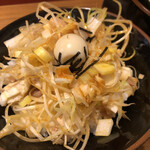 壱角家 - ネギチャ丼セット￥260。