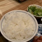 肉の寿司 一縁 - ご飯