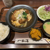 竹はし - 2020/10/27  カキフライの玉子とじ定食　950円