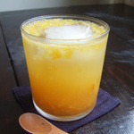 ニコラ - コンフィチュールソーダ割り(700円) ※アプリコットとオレンジ