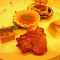 礼華　青鸞居 - 五種の前菜盛り合わせ