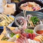 Sandaimefurarisushiandoodaidokorofurari - 【満腹保障付き】お得なまんぷくコース＜120分飲み放題付！＞4500円
      寿司屋で、リーズナブルに宴会したい人 必見！！！なんと！「満腹保障」付コースで幹事さんも鼻高々！驚愕のサービスで他店と迷う余地なし！