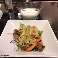中国料理 豪華 - 9/1 副菜の烏賊唐揚げ