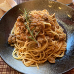 スペランツァ - 仔羊肉とレンズ豆ローズマリーのミートソース（大盛り）