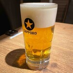 Zenseki Koshitsu Yakei Koshitsu Izakaya Kakoi - 生ビール