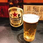 もち豚とんかつ たいよう - 瓶ビール