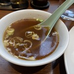 中華食堂 かどや - 中華屋ならではのサイドスープ